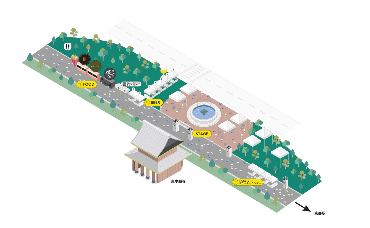 kyoto map