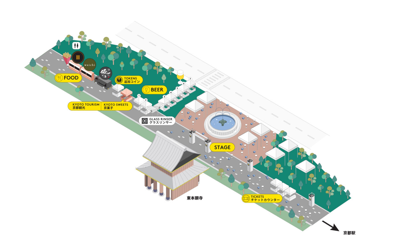 kyoto map